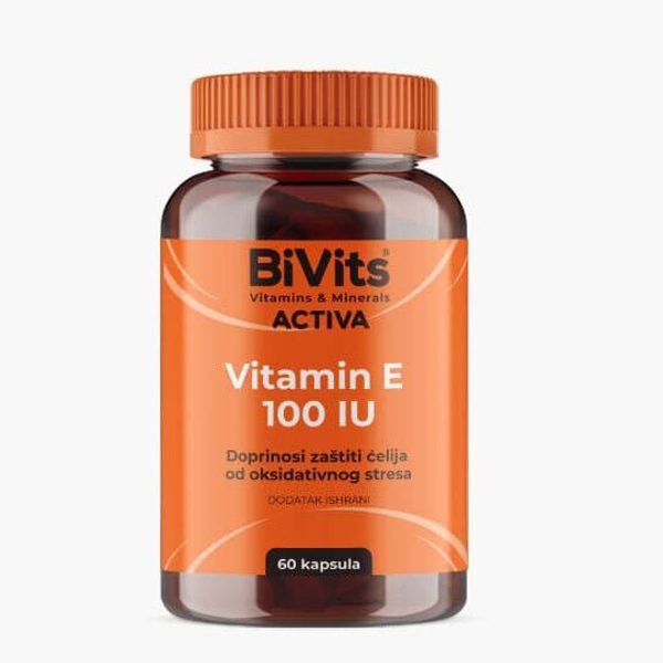bivits vitamin E 100IU cps a 60